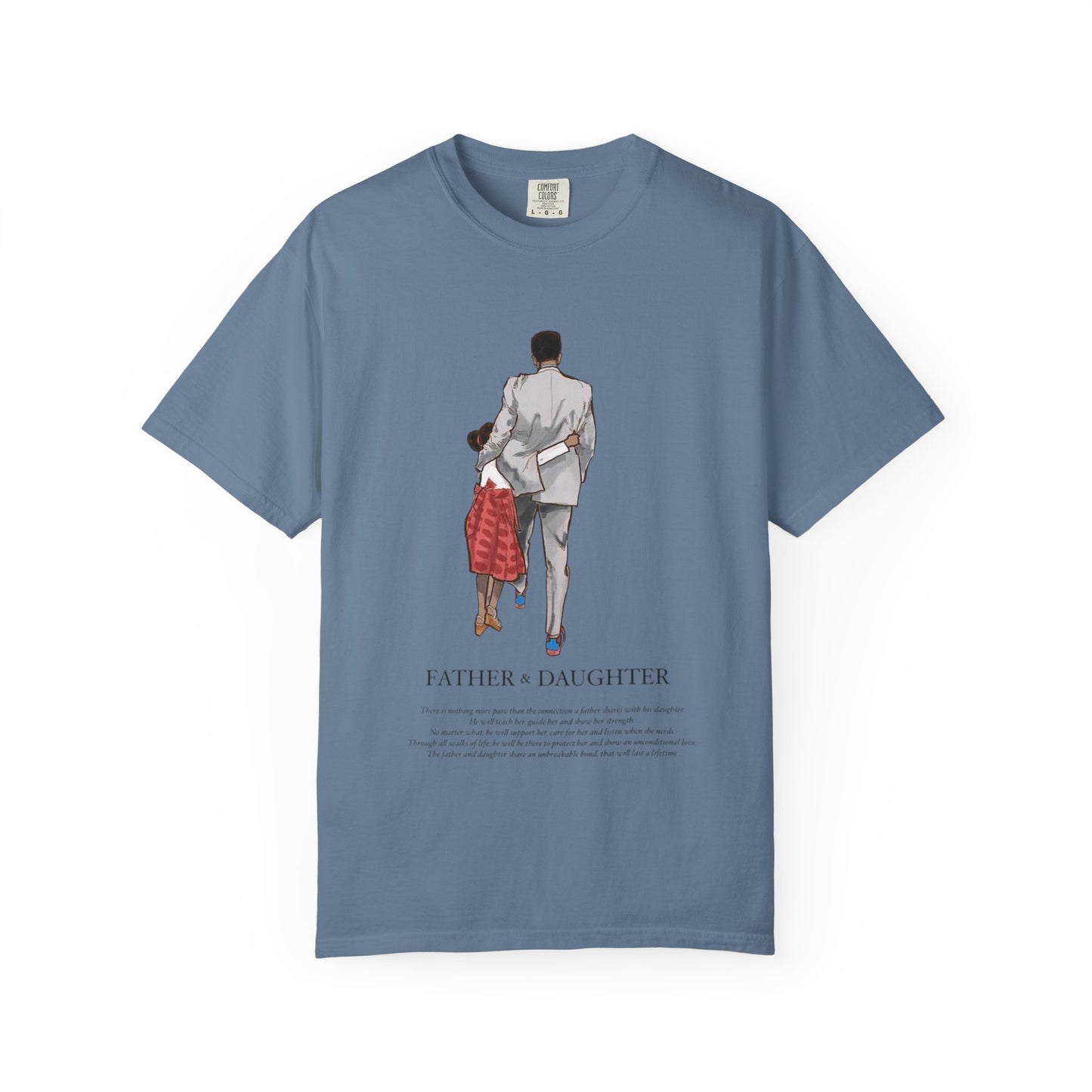 Father & Daughter Unisex T-Shirt, Heartwarming Gift for Dad, Perfect for Father's Day, Family Bonding, Casual Wear