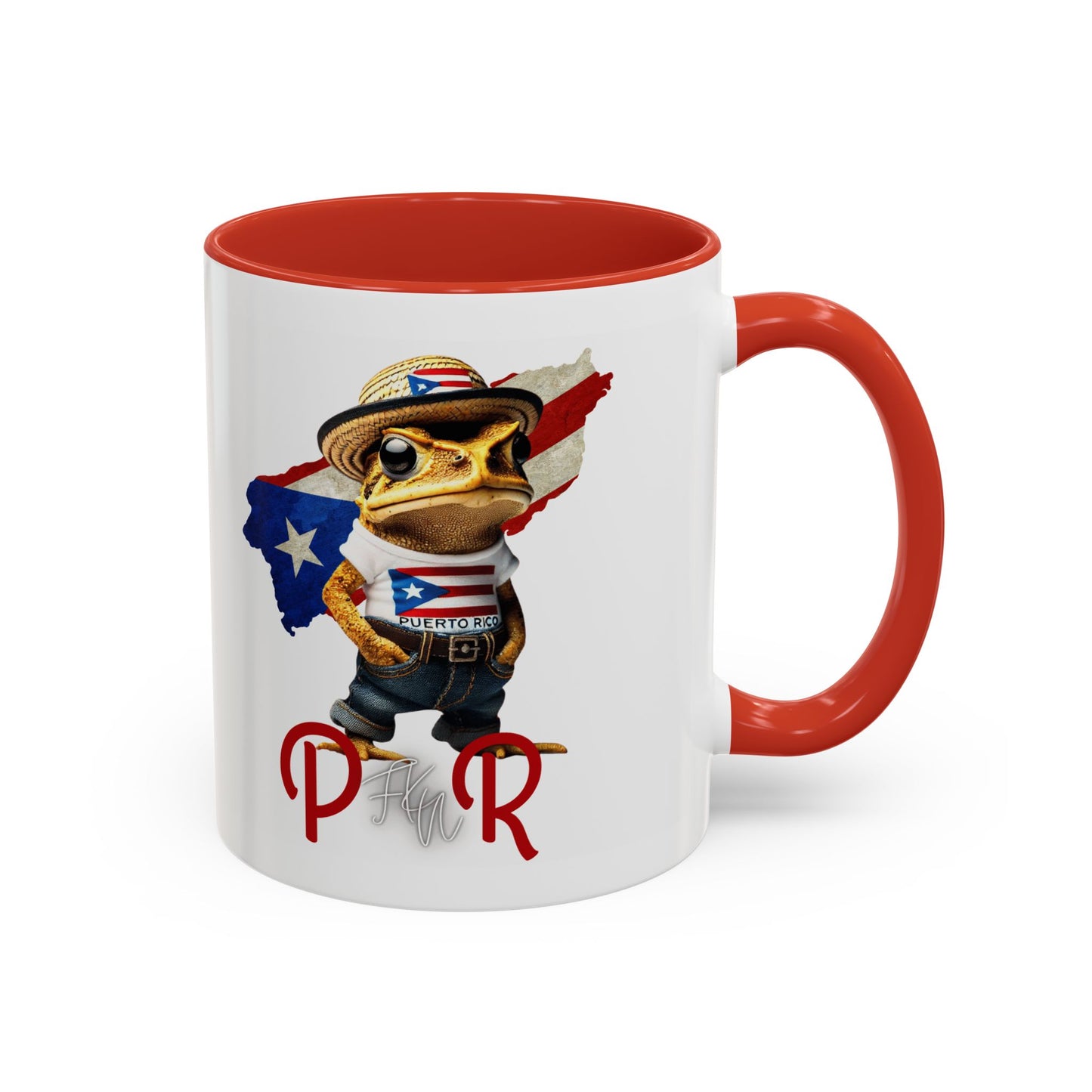 Puerto Rican Heritage Mugs with Unique Designs Accent Coffee Mug (11, 15oz)