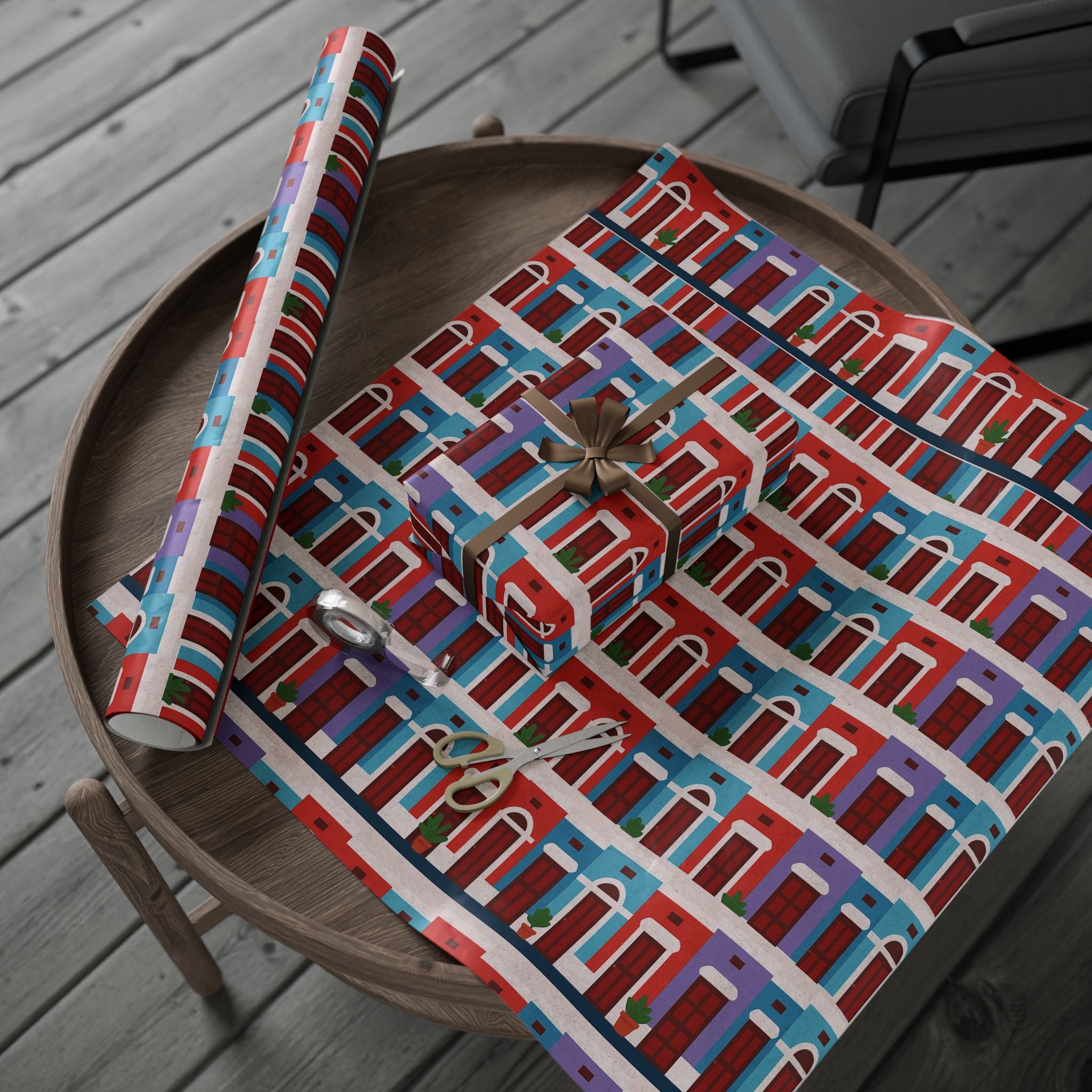 Puerto Rico Wrapping Paper – Cultural Gift Wrap | Boricua Heritage Design | Holiday & Celebration Gift Packaging