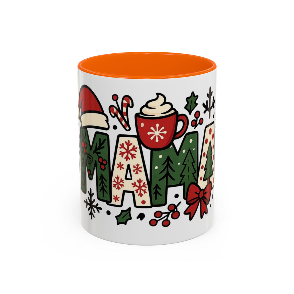 Mama Christmas Coffee Mug  Holiday Accent Mug (11/15oz) Christmas Mugs Collection!
