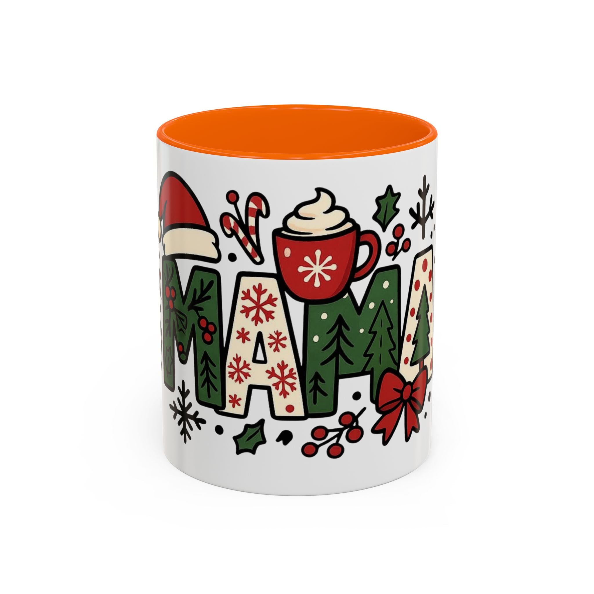 Mama Christmas Coffee Mug  Holiday Accent Mug (11/15oz) Christmas Mugs Collection!