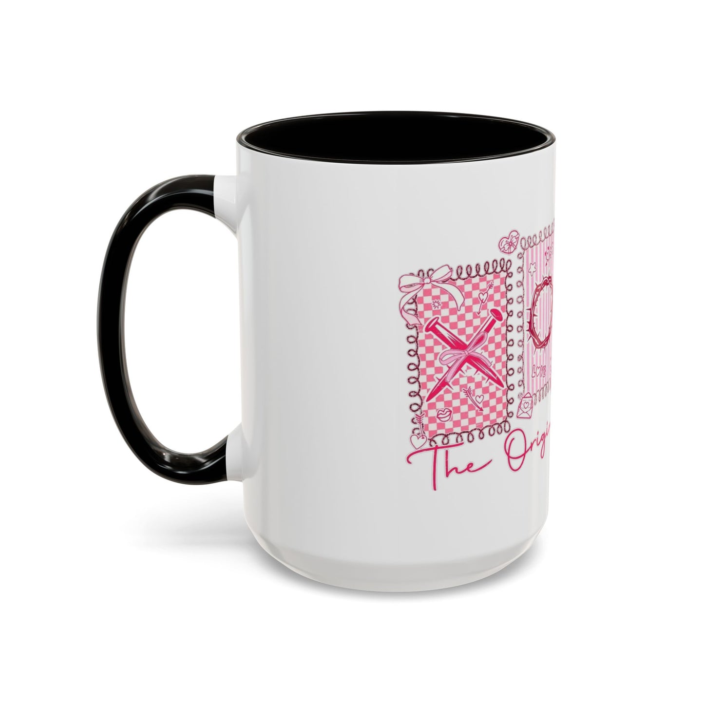 Love Letters XOXO Ceramic Mug — Colorful 11oz & 15oz Coffee Cup