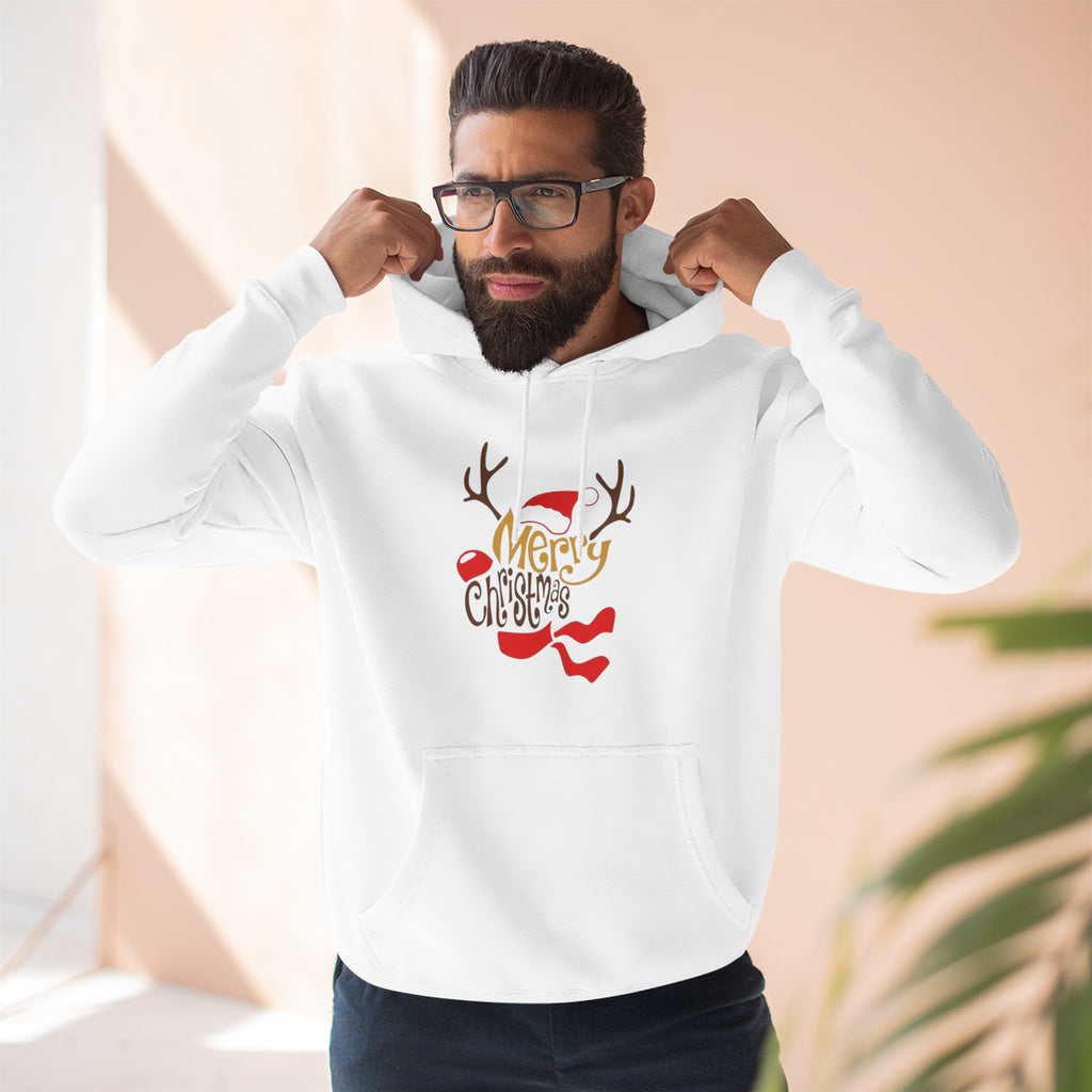 Holiday Apparel | Christmas Tees & Sweatshirts with Festive Quotes Merry Christmas Fleece Hoodie