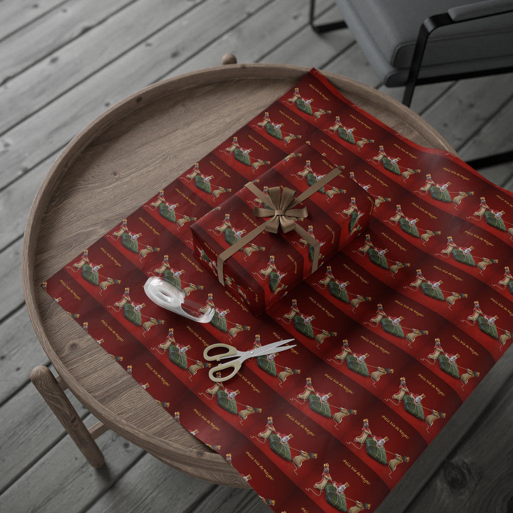 Navidad en Puerto Rico Wrapping Paper – Festive Boricua Holiday Gift Wrap 🇵🇷🎄