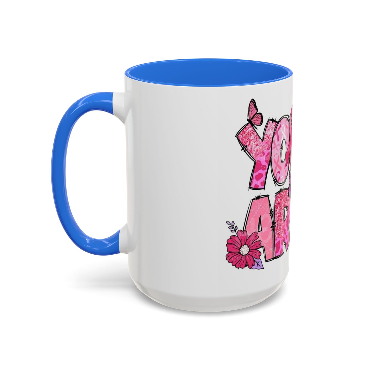 Cancer Hope Collection Empowering Inspirational Mug for Breast Cancer Awareness