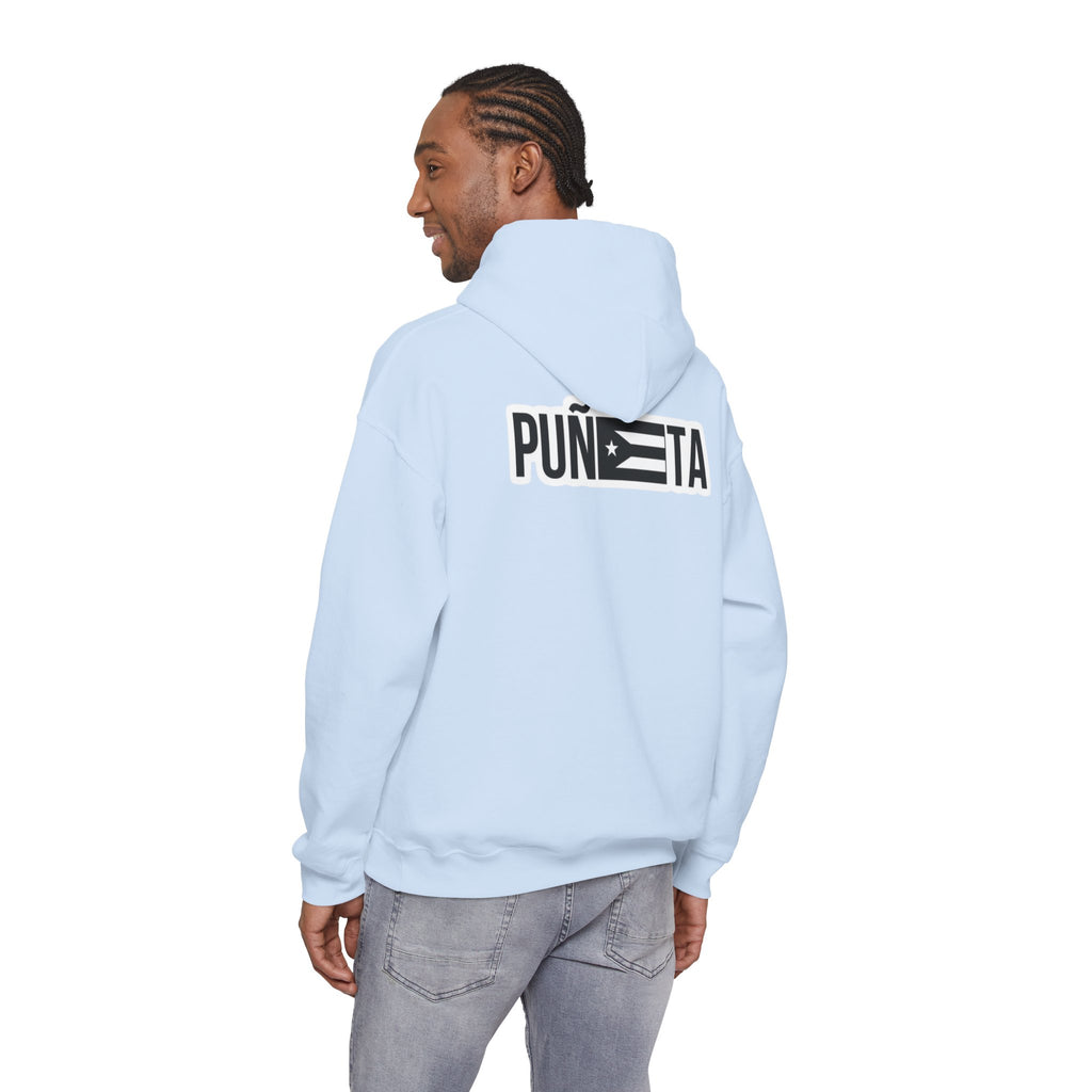 Puerto Rican Pride Hoodie  “No Nos representan” Front & Puñeta Flag Back