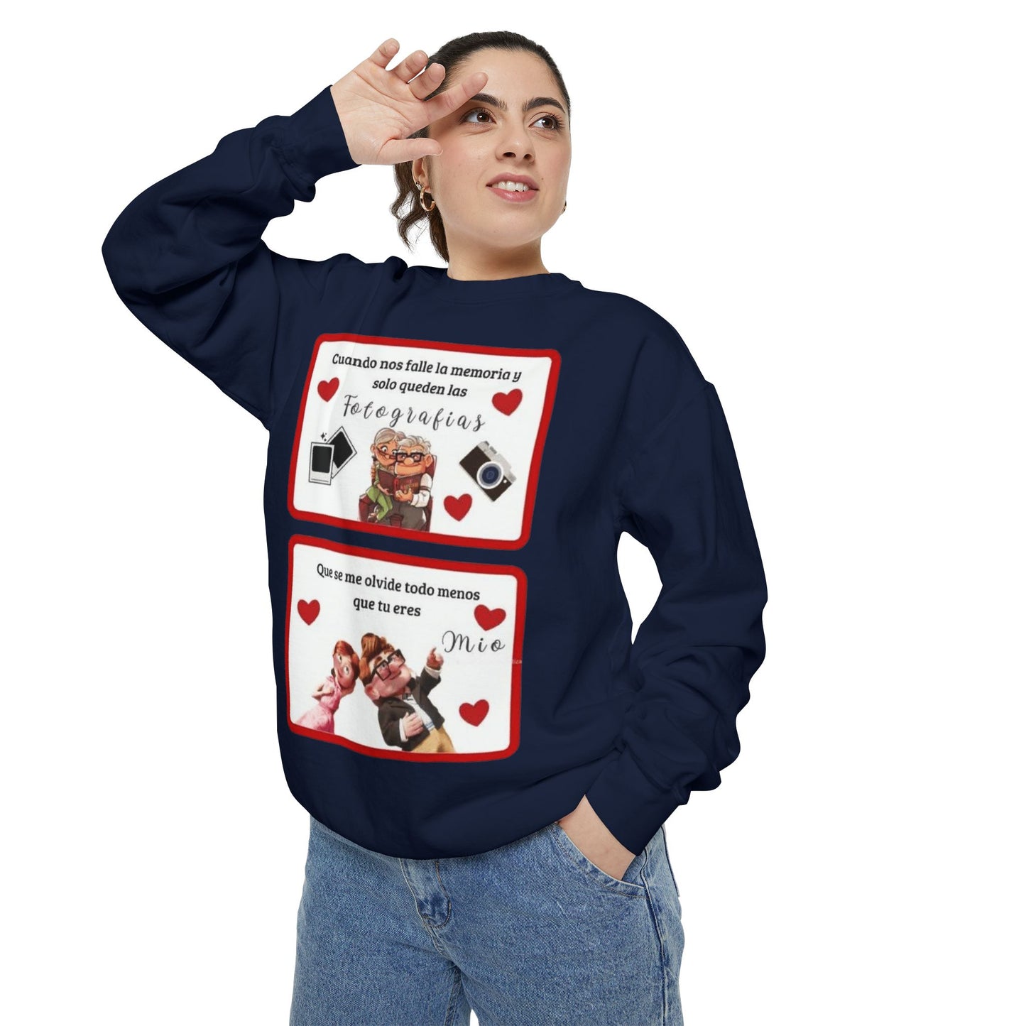 Valentine's Day Photo Collage  Romantico SAN VALENTÍN sweatshirt