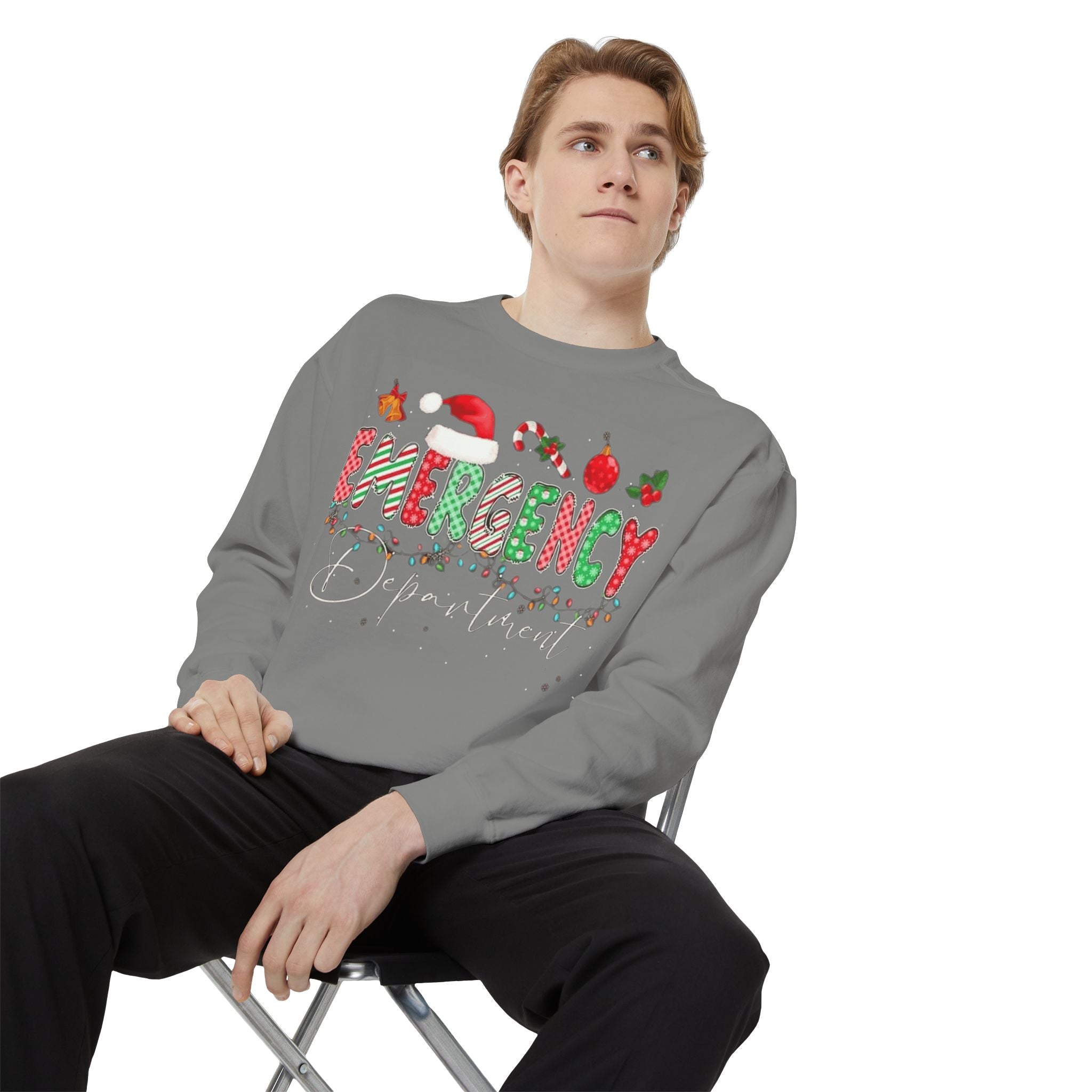 Holiday 'Emergency Department' Christmas Sweatshirt