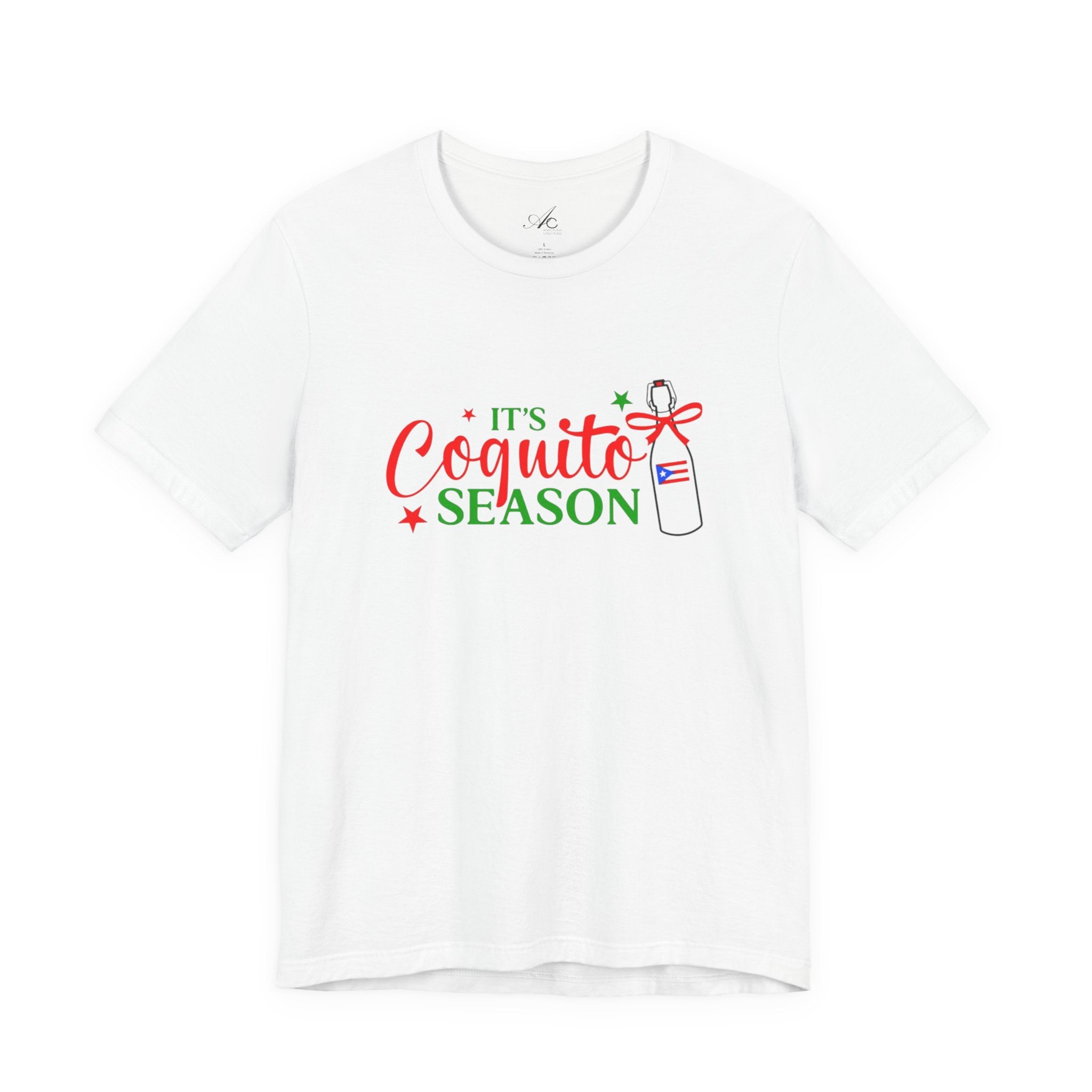 It's Coquito Season T-Shirt - Christmas Puerto Rican Holiday Cocktail Tee
