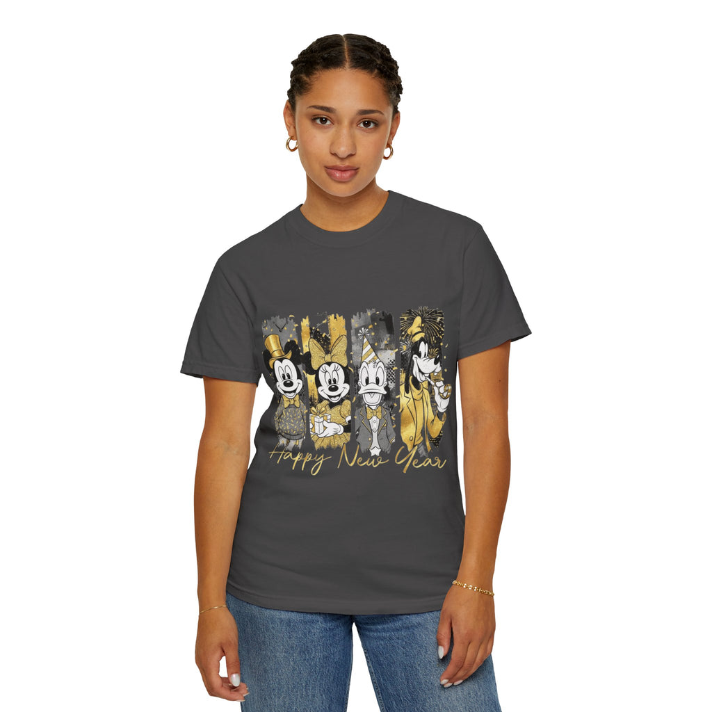 New Year Mickey & Friends T-Shirt  'Happy New Year' Graphic Tee