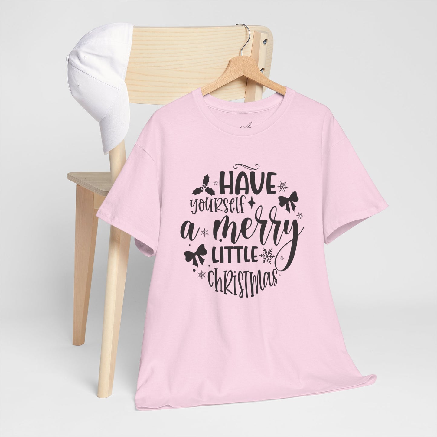 Merry Christmas Cotton Tee Holiday Graphic Tees & Cozy Festive Wear