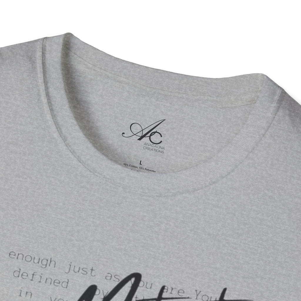 Note to Self T‑Shirt  Minimal Script Inspirational Tee