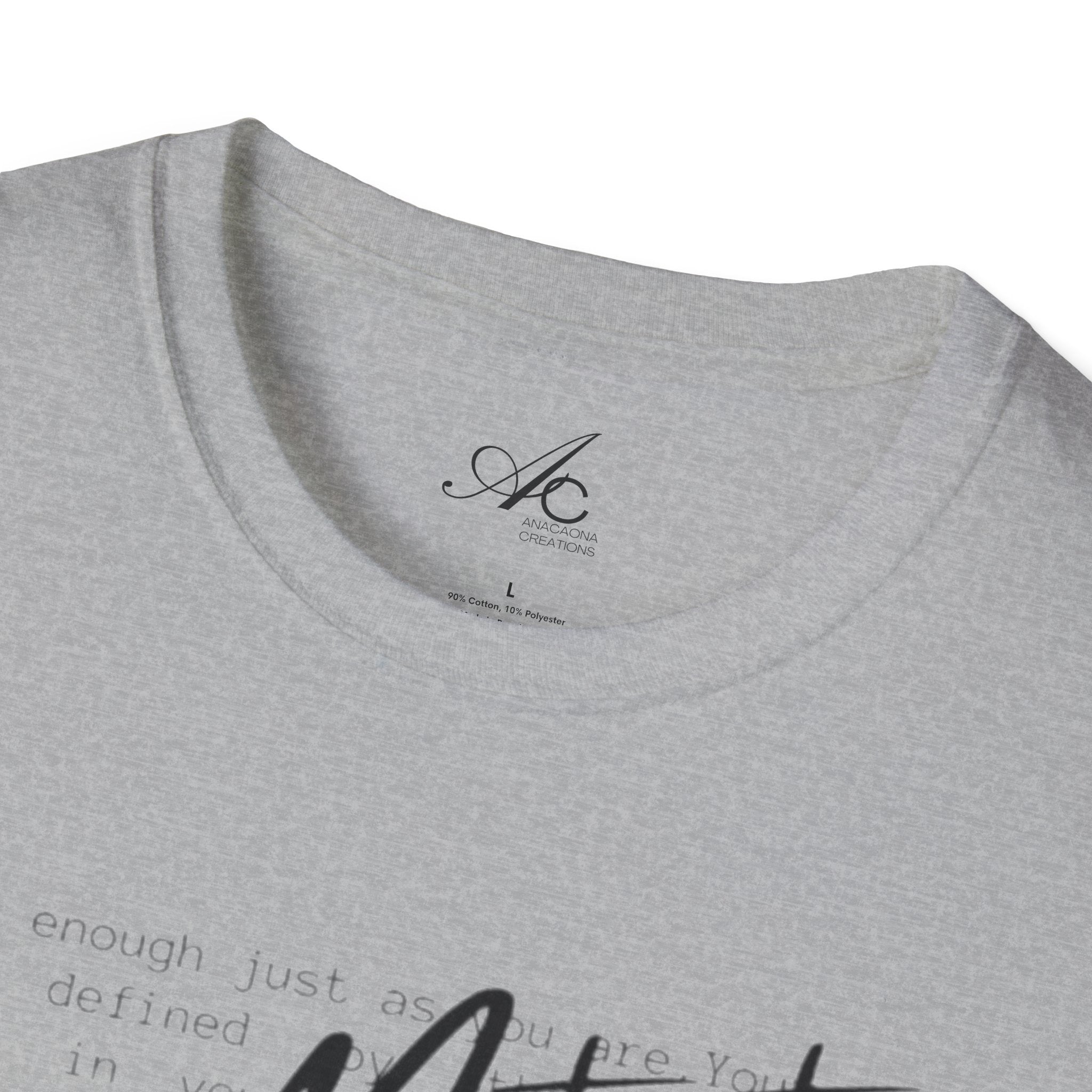 Note to Self T‑Shirt  Minimal Script Inspirational Tee