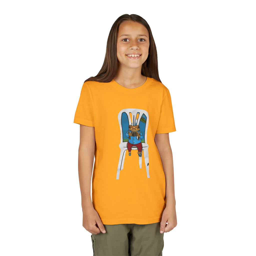 Kids Concho on a High Chair T-Shirt Cute Baby Rabbit Feeding Tee kids PUERTO RICO CHRISTMAS T-SHIRT