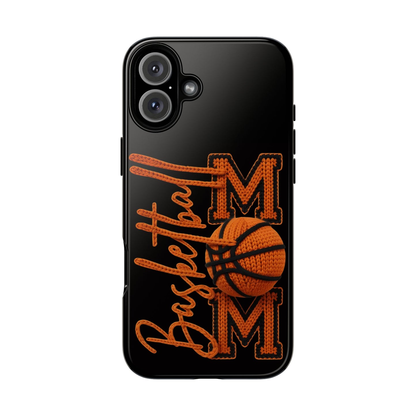 Basketball Mom Phone Case  'Basketball MOM' Protective Hard Cover