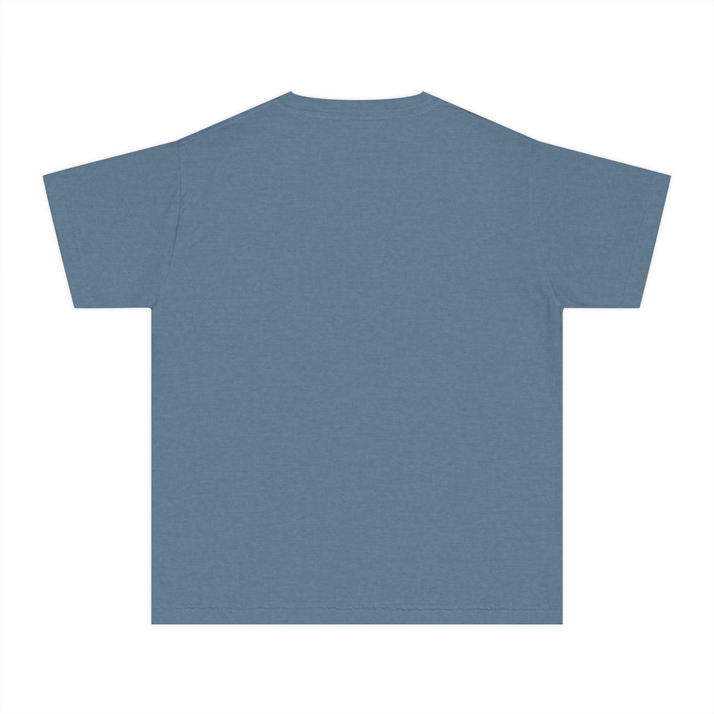 Kids Tee  Cute Bunny Holding "Love" Heart Graphic (Youth Midweight)