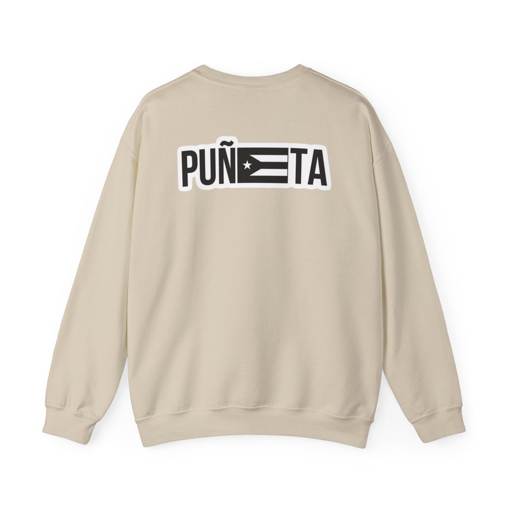 Puñeta Sweatshirt  Puerto Rican Flag Graphic Crewneck