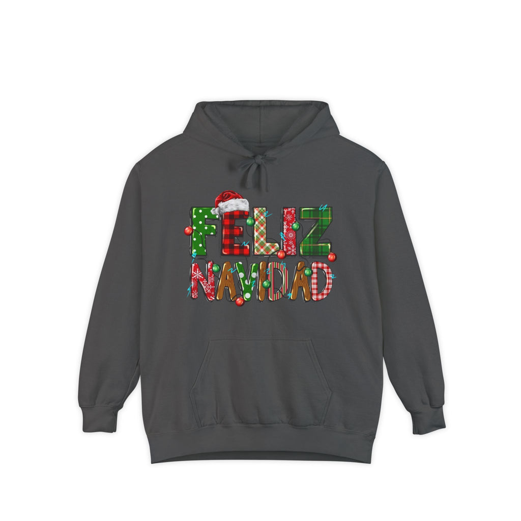 Feliz Navidad Holiday Hoodie  Festive Christmas Hoodie