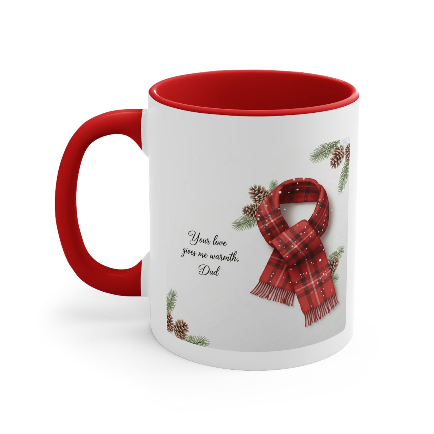 Xmas Mug Collection Funny, Cute & Cozy Holiday Coffee MugsFestive Love Mug 11oz Colorful Accent Christmas Gift for Dad