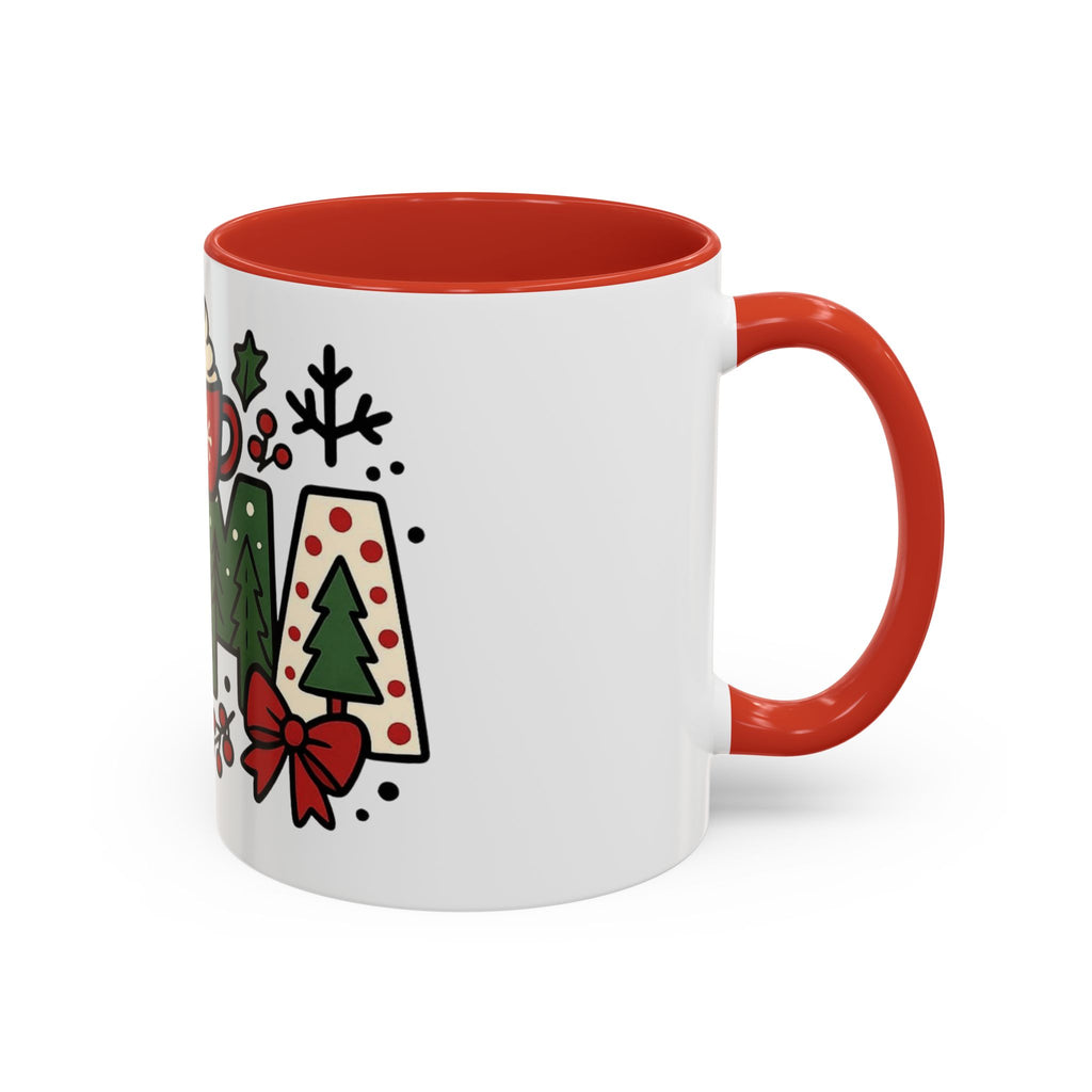 Mama Christmas Coffee Mug  Holiday Accent Mug (11/15oz) Christmas Mugs Collection!