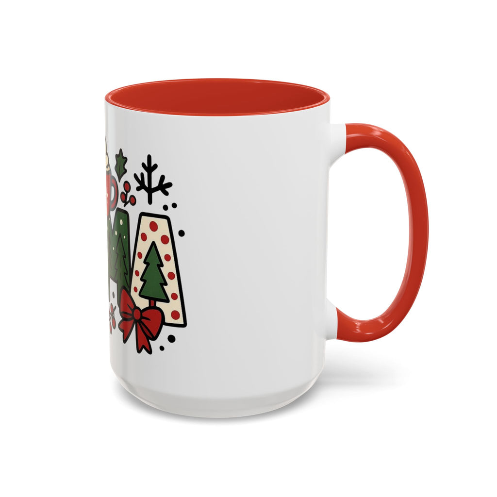 Mama Christmas Coffee Mug  Holiday Accent Mug (11/15oz) Christmas Mugs Collection!