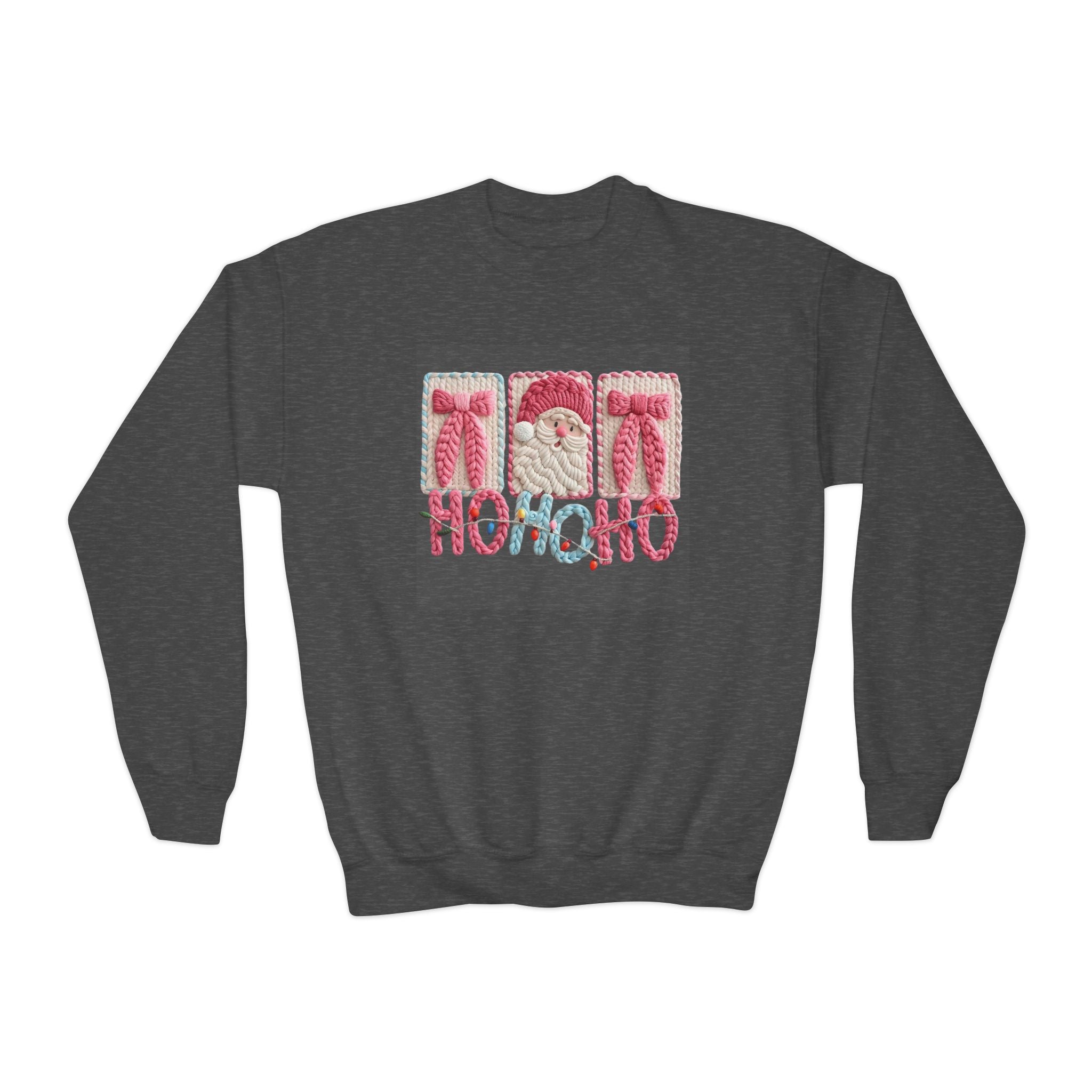 Youth Christmas 'HOHOHO' Crewneck Sweatshirt