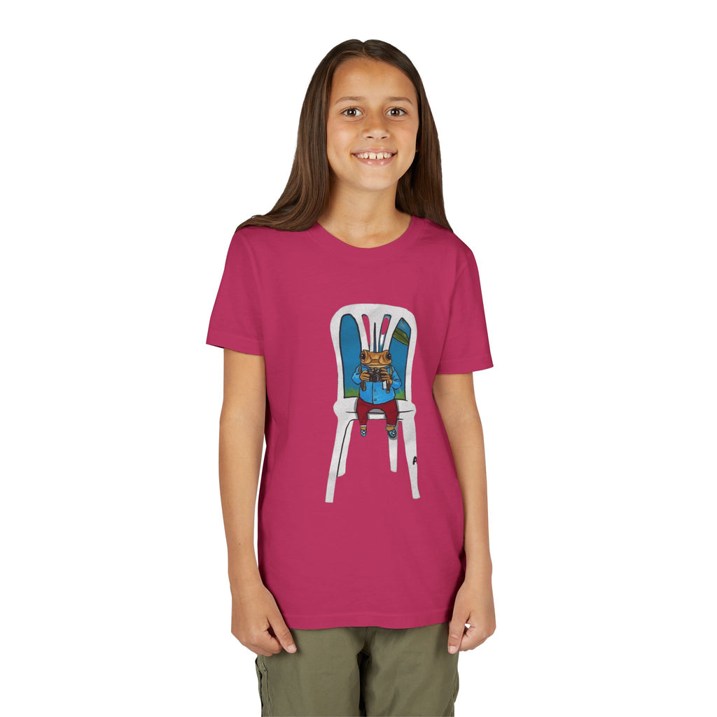 Kids Concho on a High Chair T-Shirt Cute Baby Rabbit Feeding Tee kids PUERTO RICO CHRISTMAS T-SHIRT