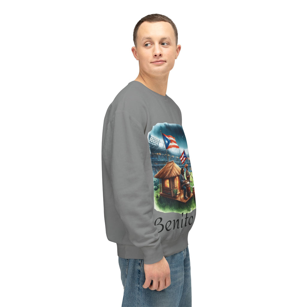 Benito Bowl Sweatshirt  Puerto Rican Tailgate SuperBowl Crewneck