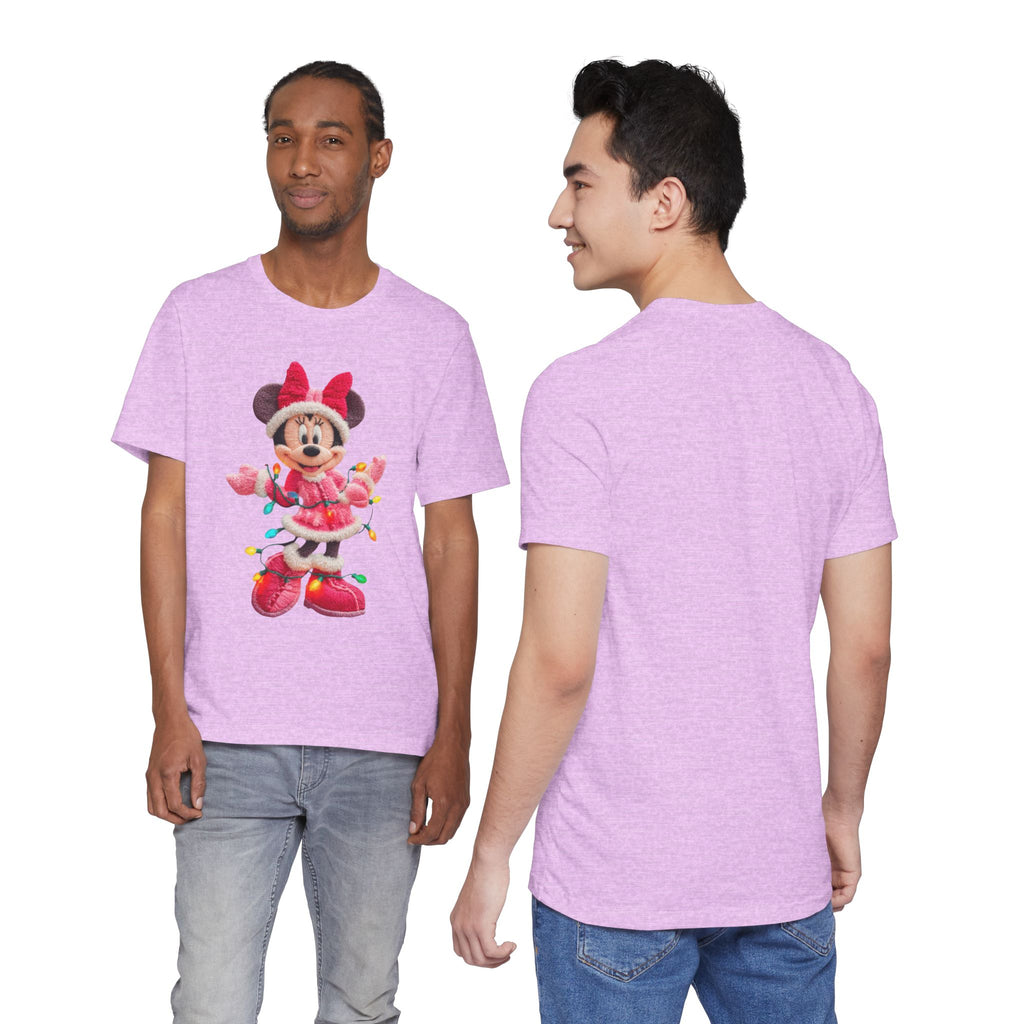Minnie Mouse Holiday Lights T-Shirt Festive Holiday Designs