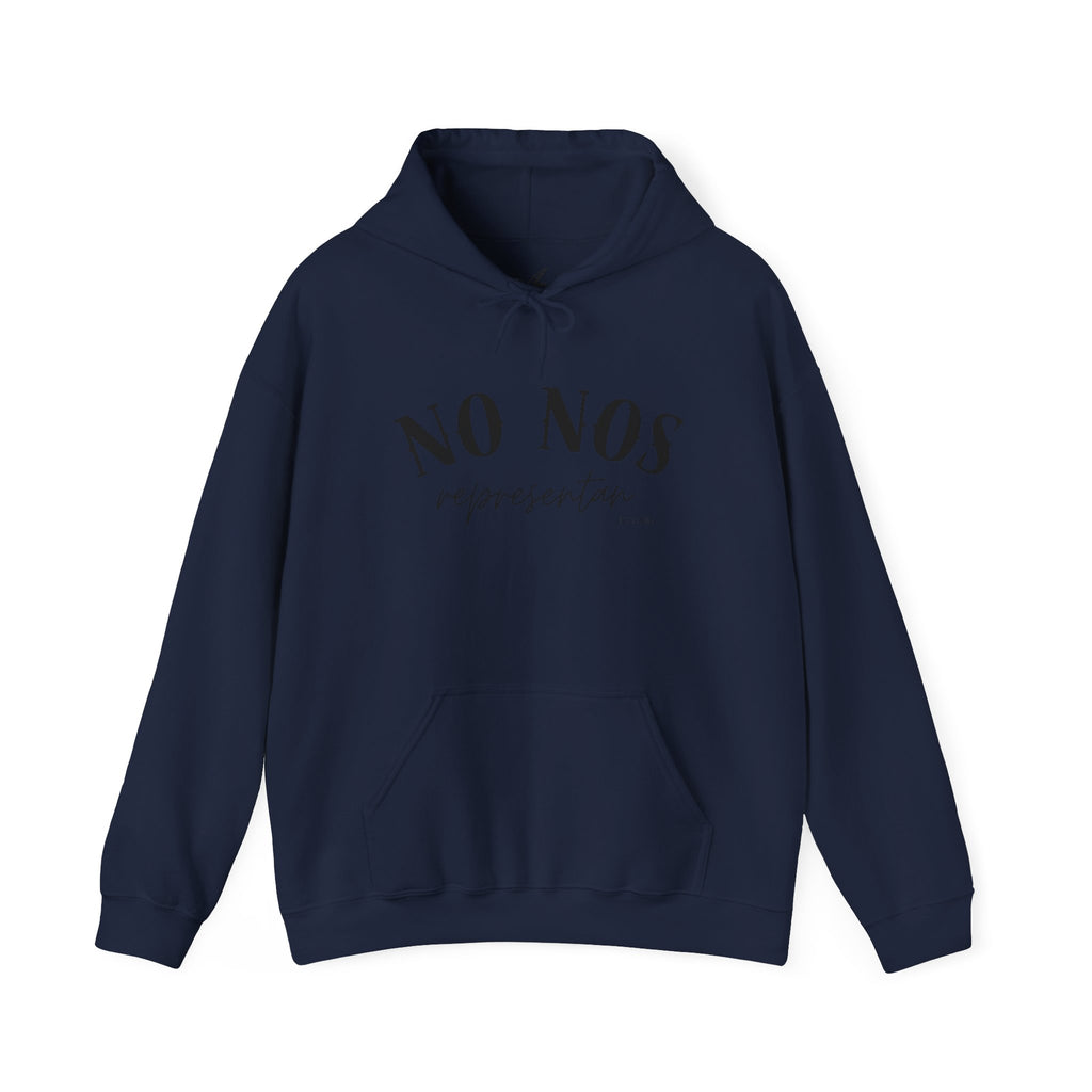 Puerto Rican Pride Hoodie  “No Nos representan” Front & Puñeta Flag Back