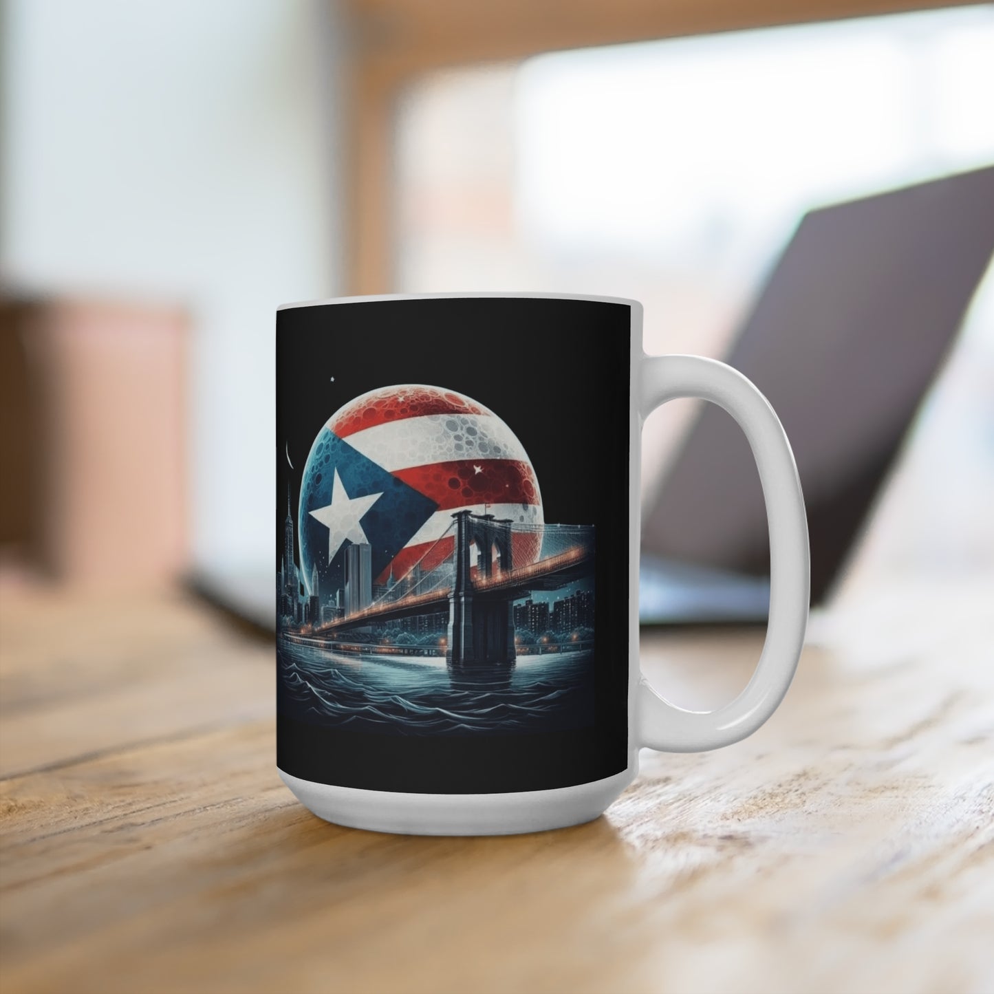 Puerto Rican Accent Mug Proud Boricua Drinkware Ideal for Birthdays, Holidays, Collectors
