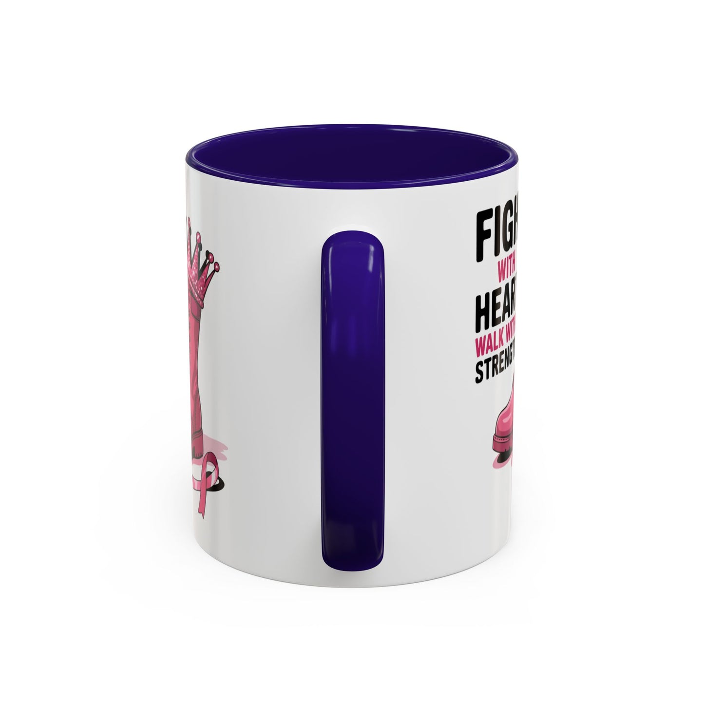 You Beat It! Cancer Survivor Mug | Motivational Gift for Her or Him | Warrior Mug