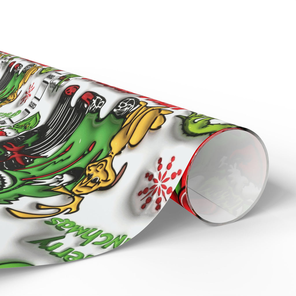 Festive Wrapping Paper – Whimsical Holiday Gift Wrap | Christmas Paper Roll | Fun & Unique Gift Packaging