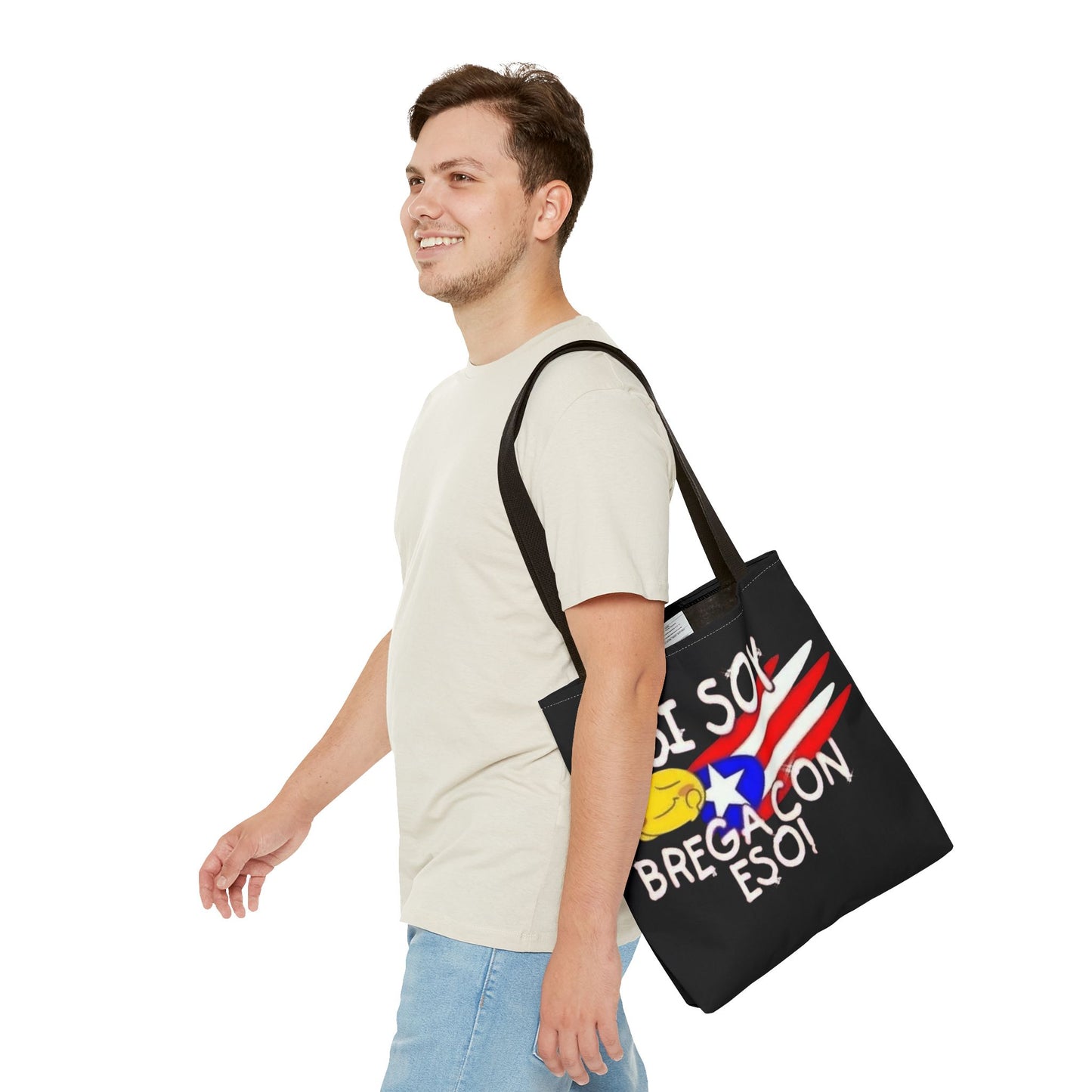 Carry Your Culture – Puerto Rican Pride in Every Step Vibrant Puerto Rican Tote Bag, Beach Bag, Shopping Tote, Travel Bag, Gift for Her, Eco-Friendly Reusable Bag