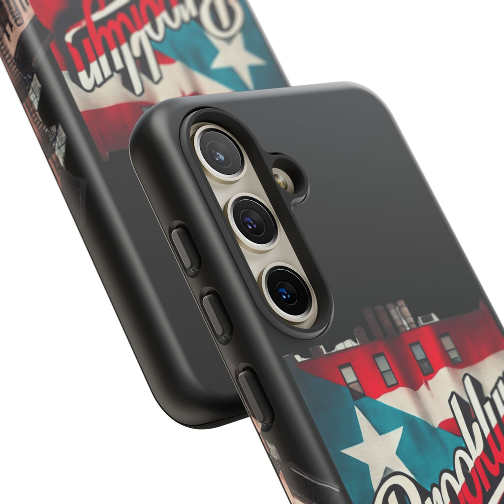 Brooklyn Street Art Phone Case  Urban Graffiti Protective Cover
