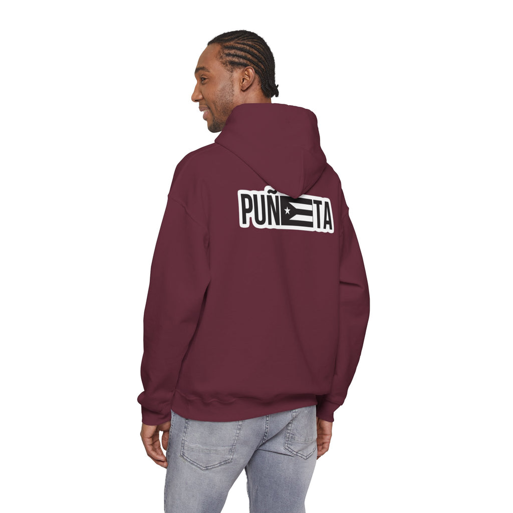 Puerto Rican Pride Hoodie  “No Nos representan” Front & Puñeta Flag Back