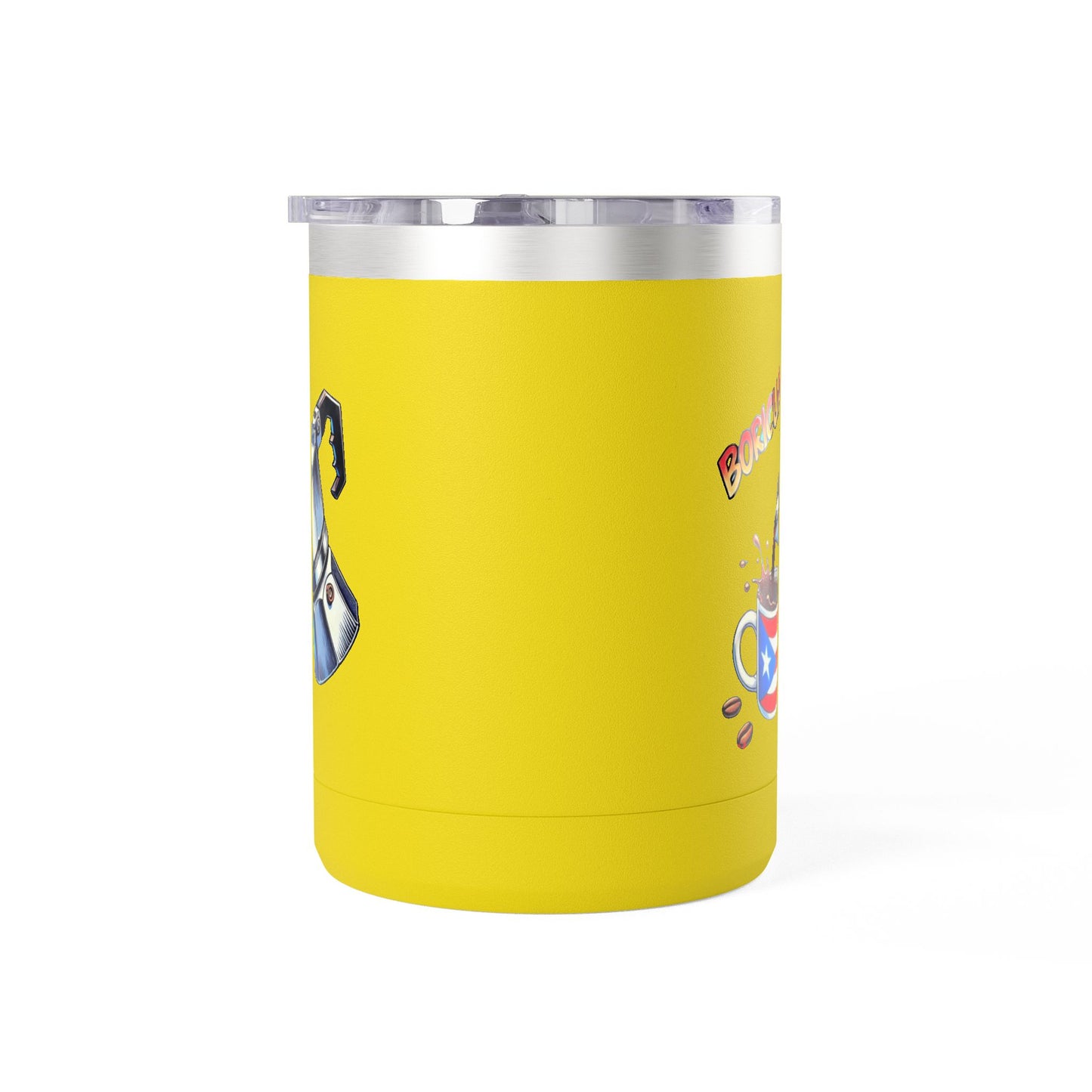Puerto Rican Coffee Mug Tumbler, 15oz | Great Gift for Coffee Lovers, Unique Kitchen Decor, Perfect for Birthdays & Holidays