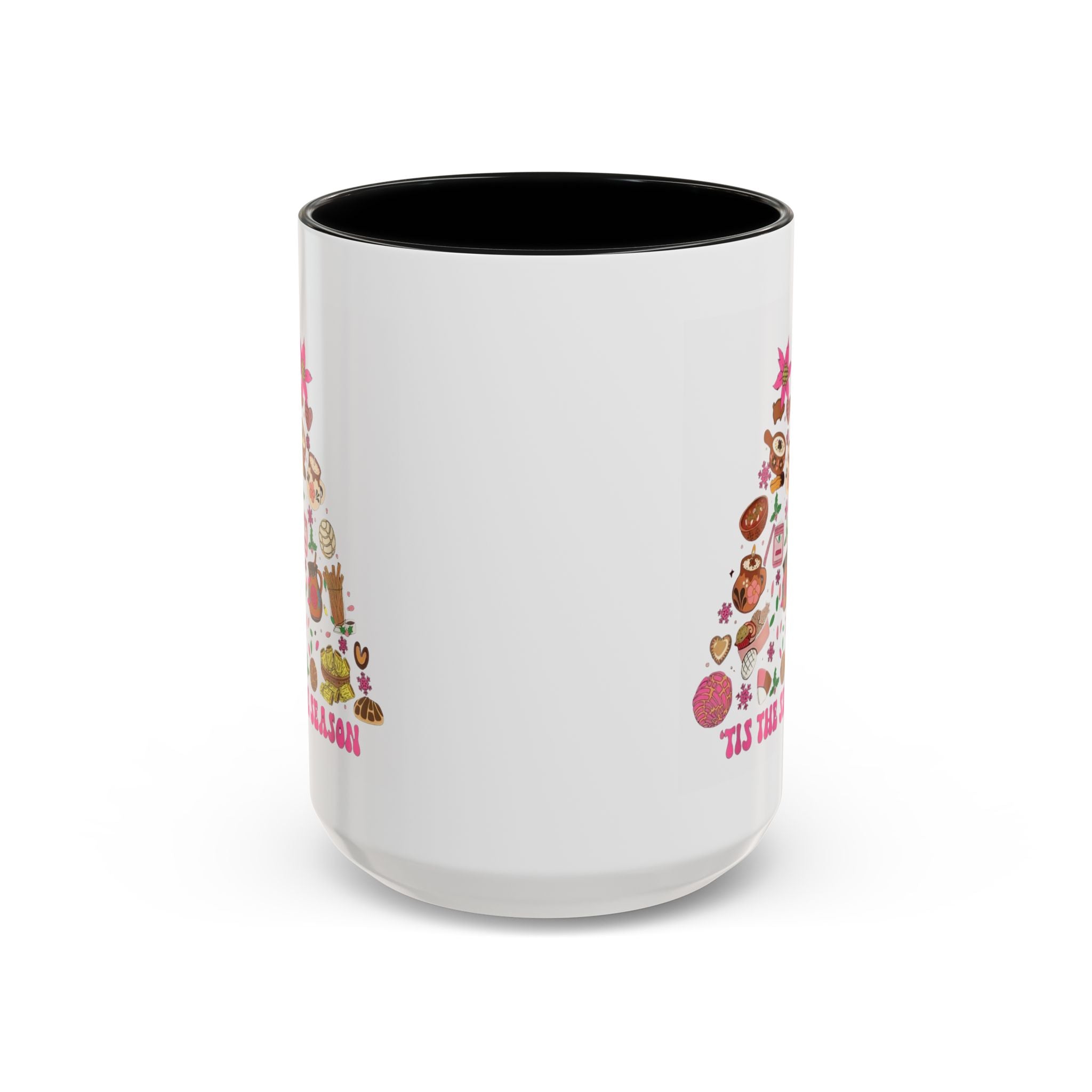 Coffee Mug - 'Tis the Season' Holiday Cookie Tree Accent Mug (11/15oz)