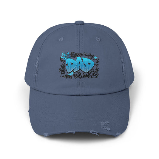 Cool Dad Distressed Cap | Fun Gift for Father's Day, Casual Wear, Unique Style, Vintage Hat, Dad Gifts