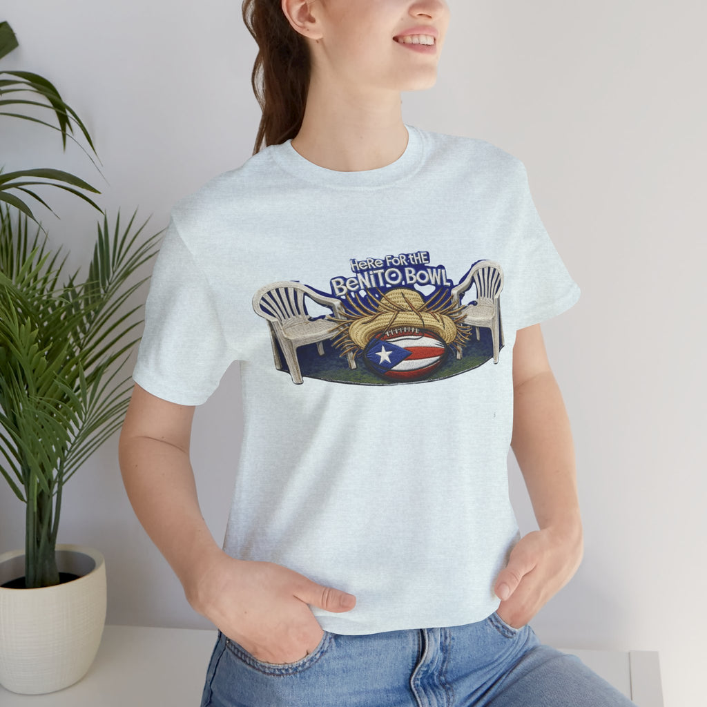 Benito Bowl Puerto Rico Football Tee