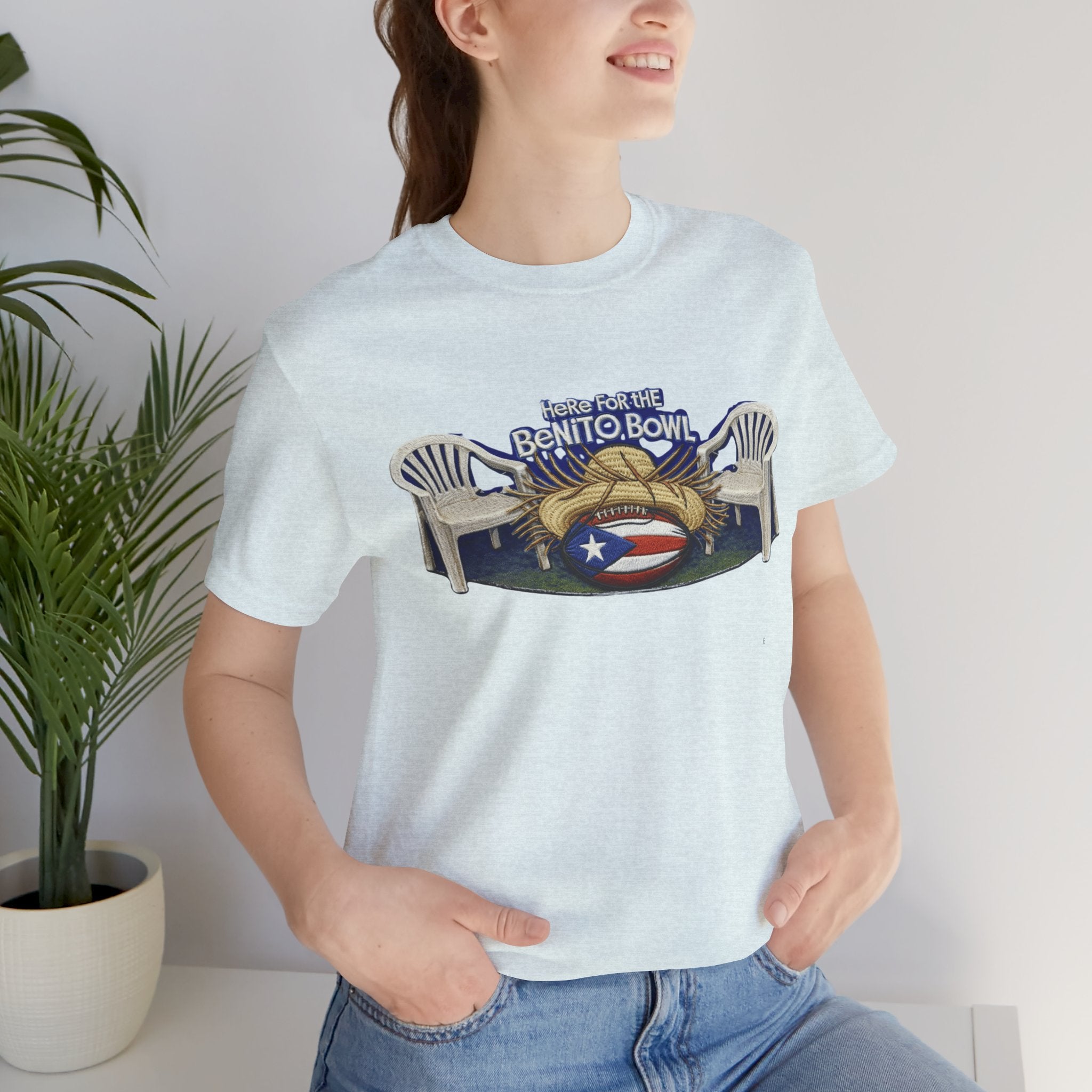 Benito Bowl Puerto Rico Football Tee