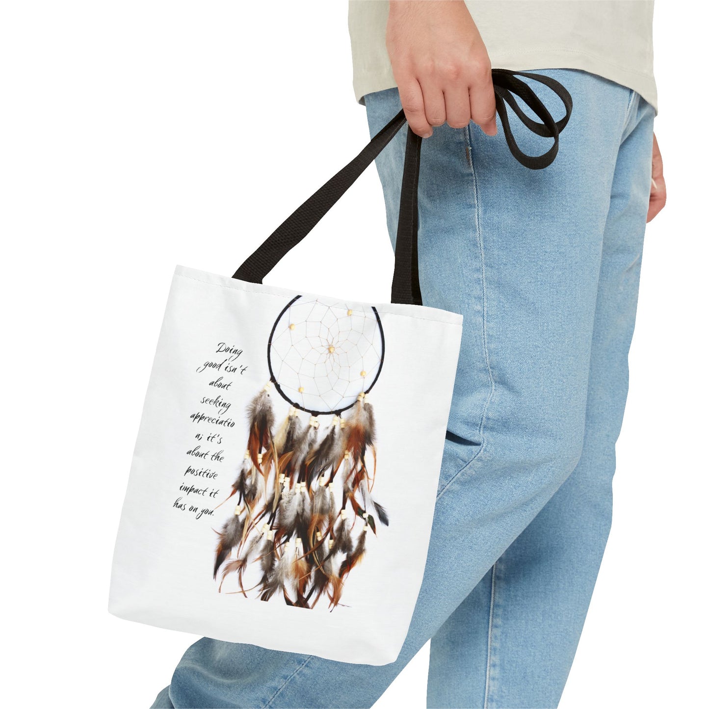 Bojo Motivational Design Tote Bags Tote Bag (AOP)