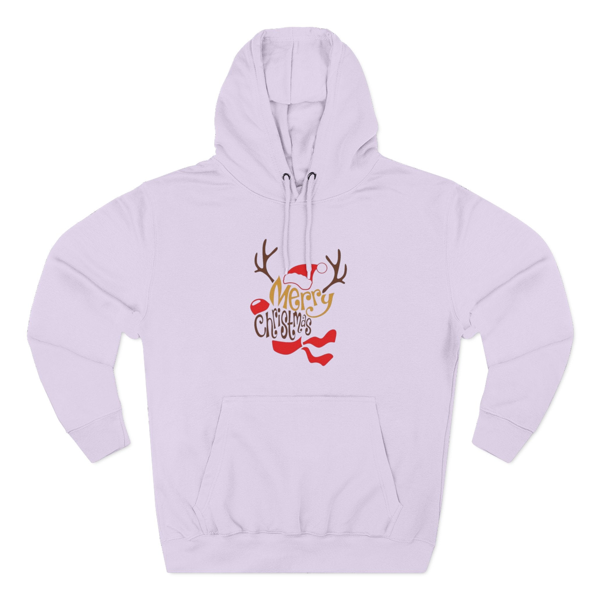 Holiday Apparel | Christmas Tees & Sweatshirts with Festive Quotes Merry Christmas Fleece Hoodie