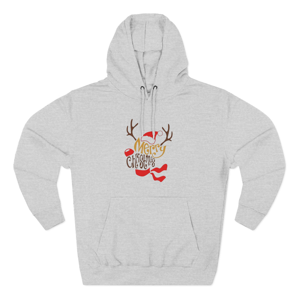 Holiday Apparel | Christmas Tees & Sweatshirts with Festive Quotes Merry Christmas Fleece Hoodie