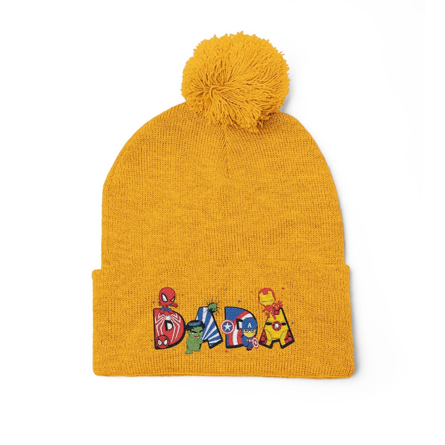 Daddy Winter Beanie – Cuffed Knit Hat for Dads