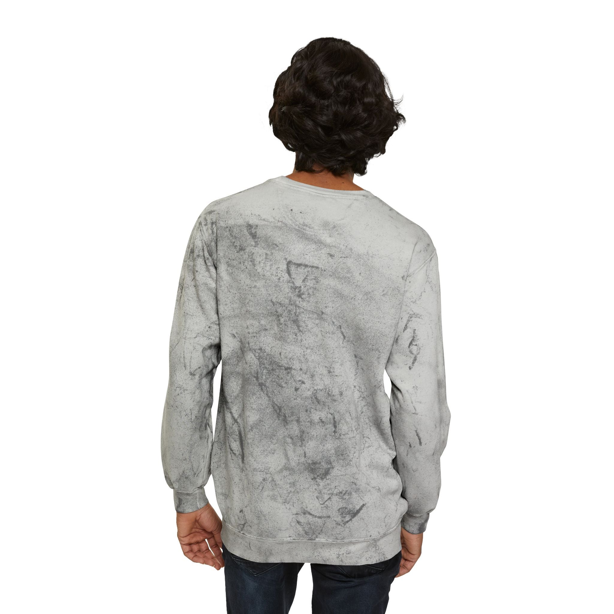 Autism Awareness & Pride Collection Mama Color Blast Crewneck Sweatshirt - Unisex Tie-Dye Style
