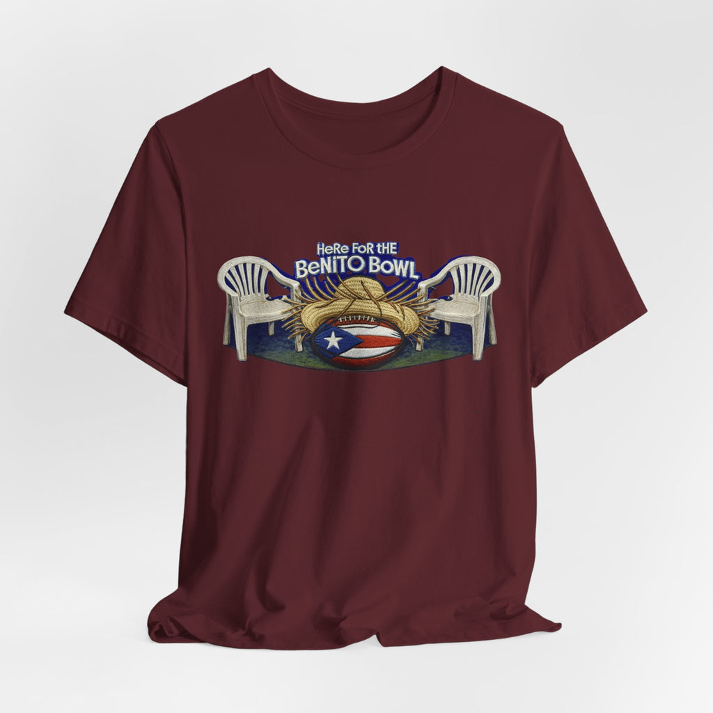 Benito Bowl Puerto Rico Football Tee