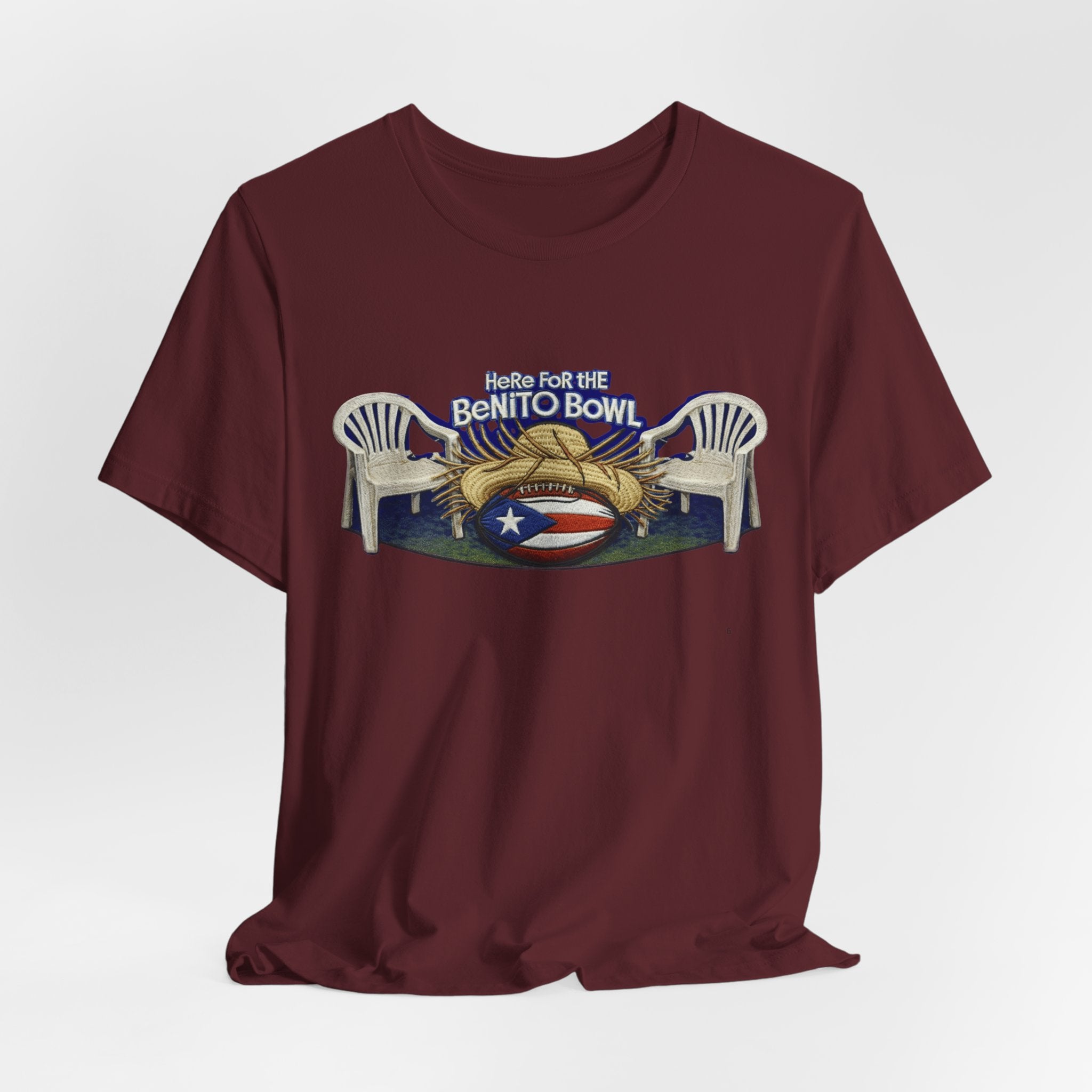 Benito Bowl Puerto Rico Football Tee