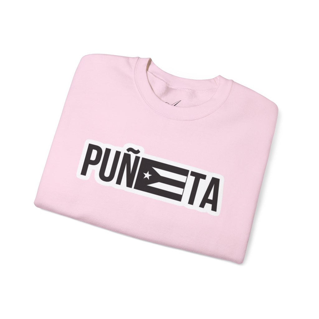 Puñeta Sweatshirt  Puerto Rican Flag Graphic Crewneck
