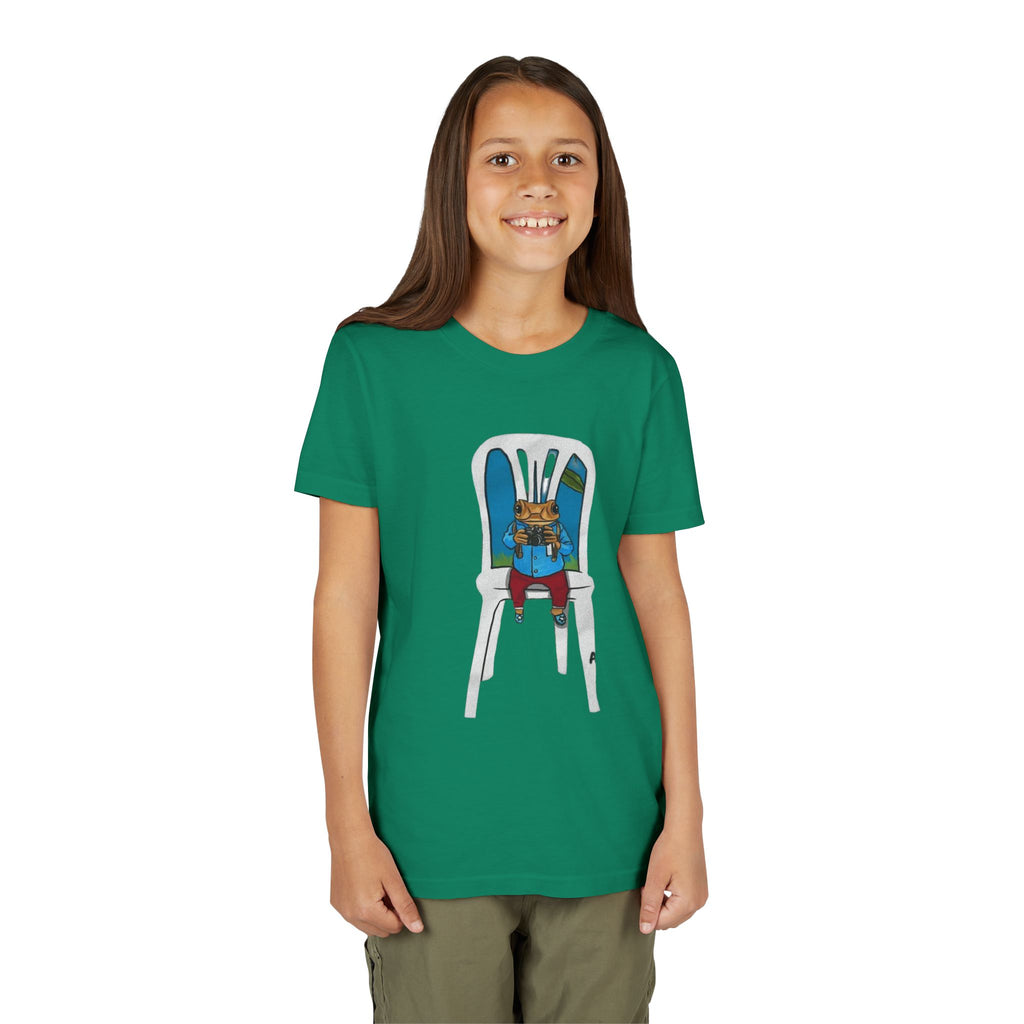 Kids Concho on a High Chair T-Shirt Cute Baby Rabbit Feeding Tee kids PUERTO RICO CHRISTMAS T-SHIRT